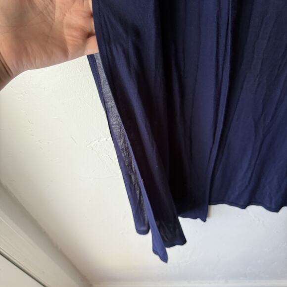 Invoire Cardigan Womens Large Long‎ Lightweight Open Front Duster Sweater - Picture 4 of 8